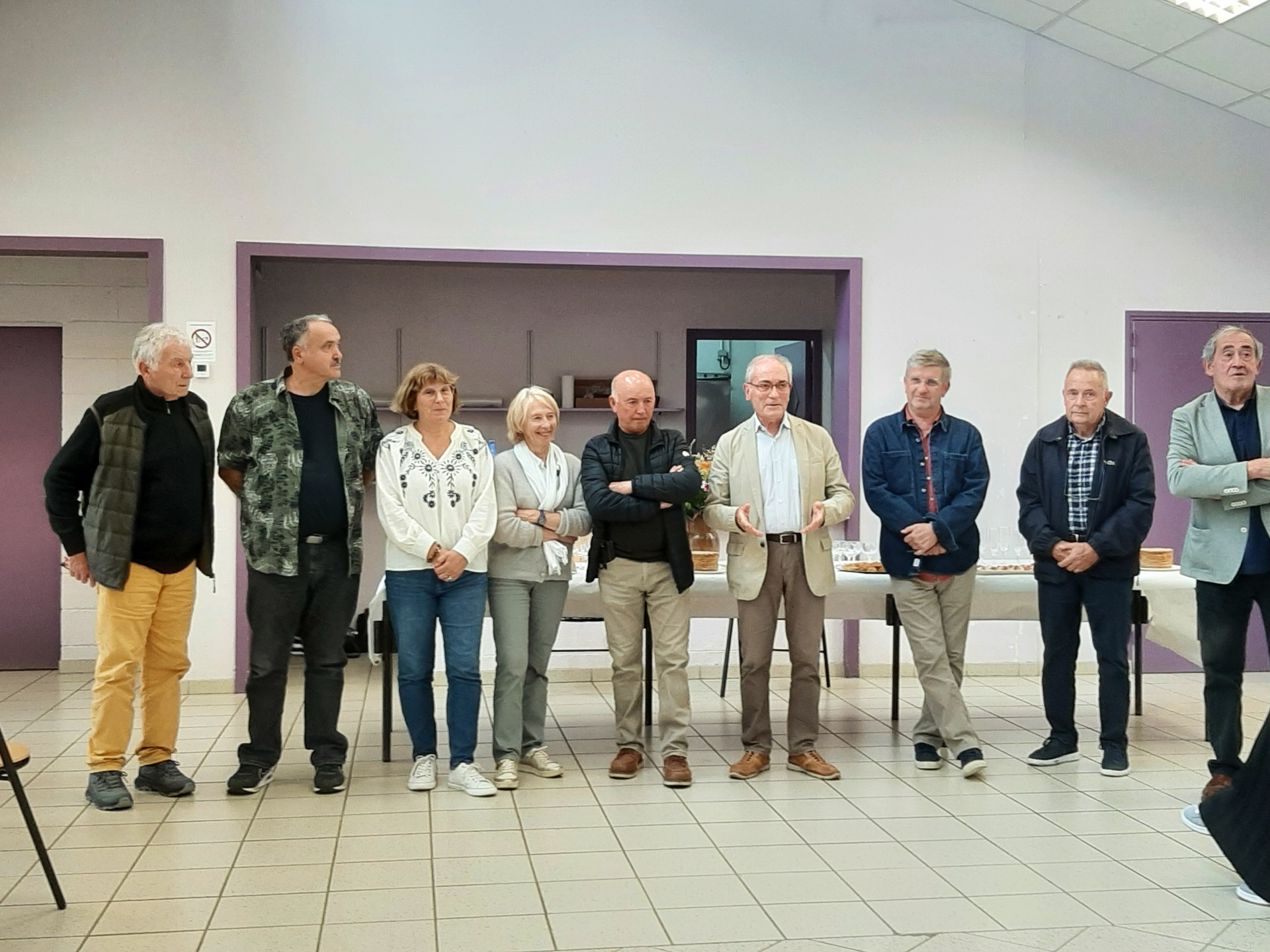 Exposition photos à VSJ, en 2025<br />
Quelques membres du club photos